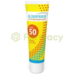 Клирвин крем для тела 60г с/защитный spf50