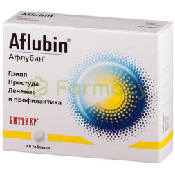 Афлубин таблетки подъязычные гомеопатические №48