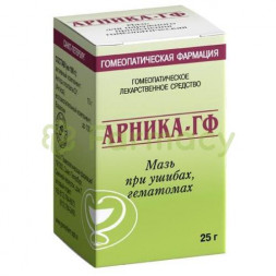 Арника-гф мазь для наружного применения гомеопатическая 25г