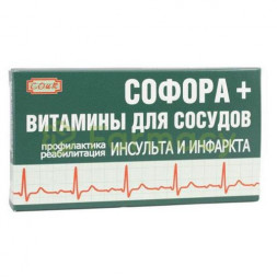 Витамины д/сосудов + софора №30 капс. /соик/